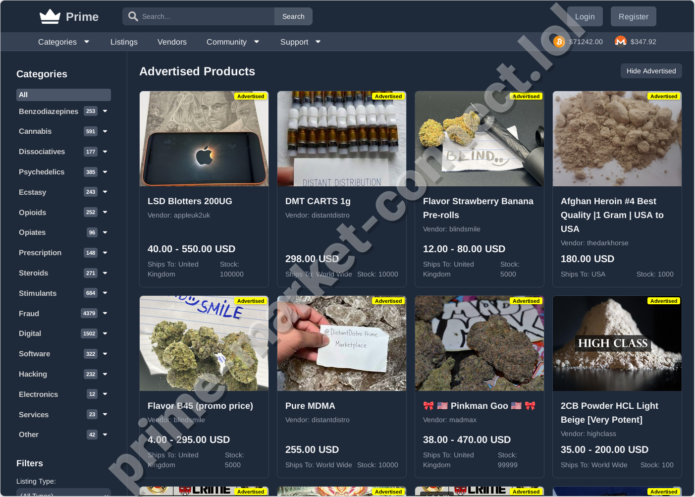 Prime Darknet Market Home - Official Prime Marketplace